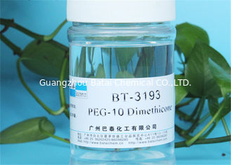 Aceite soluble en agua/aceite de silicón de la viscosidad baja para el producto para el cuidado de la piel BT-3193