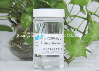 El aceite de silicón líquido transparente de Dimethicone para el pelo/limpiador crema