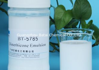 COA líquido blanco lechoso MSDS de la materia prima del cosmético del aceite de la emulsión de silicón