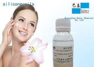 Silicón soluble en agua BT-3193 flúido del poliéter de la materia prima del aceite de silicón del grado del cuidado de piel