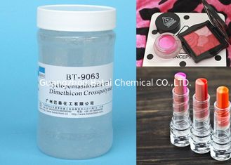 La mezcla descolorida del elastómero de silicón BT-9063, materias primas de los cosméticos se utilice para el producto de la protección de Sun