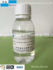 Líquido transparente de Cyclopentasiloxane de la velocidad volátil media para el aceite de pelo