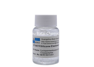La mezcla química del elastómero de silicón del uso del grado cosmético proporciona sedoso, liso para el suero de la barba, cartilla de la cara