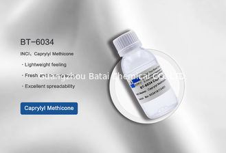 Silicón transparente Caprylyl líquido Methicone 17955-88-3 materias primas de los reforzadores cosméticos del color