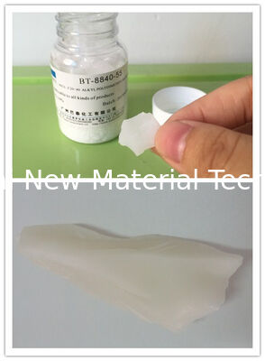 Cera sólida blanca transparente del lustre con el punto de fusión 75℃ y la película de la forma