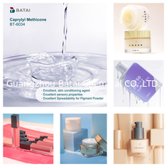 Emolientes de silicona Meticona caprílica para formulaciones de cuidado de la piel y el cabello