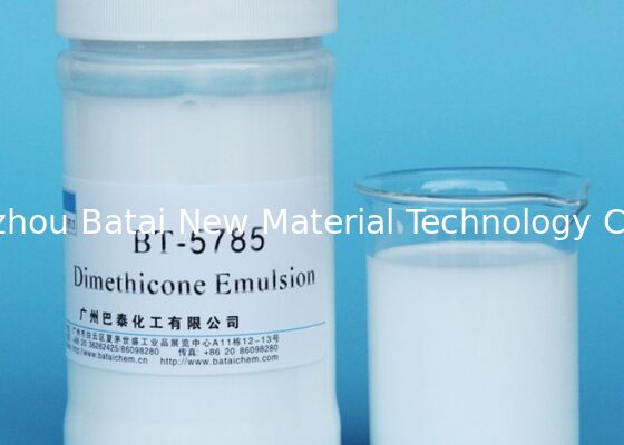 Emulsión aniónica BT-5785 de Dimethicone del nombre de la emulsión/INCI del siloxano de la pureza elevada