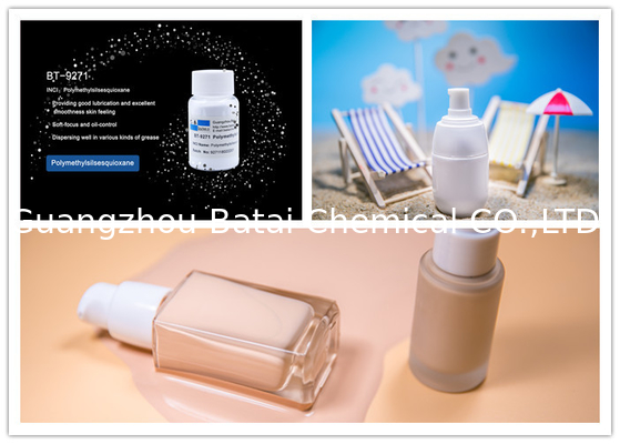 Polimetilsilesquioxano de grado cosmético para protector solar Mejora la protección UV con un acabado liso y mate