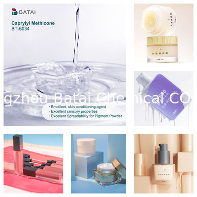 Líquido transparente Caprylyl methicone Nombre INCI En base y protector solar