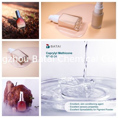 Líquido transparente Caprylyl methicone Nombre INCI En base y protector solar