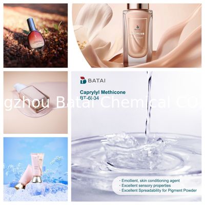 Líquido transparente Caprylyl methicone Nombre INCI En base y protector solar