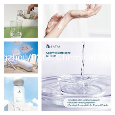 Especialidad química respetuosa con el medio ambiente Caprylyl methicone / aceite de silicona volátil para la formulación de protector solar