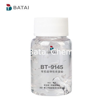 CAS 541-02-6 Aceite de silicona dimeticona para alta viscosidad fácil de extender y no grasiento con un toque sedoso duradero y ocultación de líneas finas BT-9145