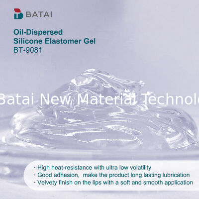 Gel elastomérico de silicona poco volátil y no manchado Dimeticona (y) Dimeticona Crosspolymer