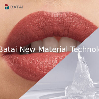 Gel elastómero de silicona libre de D5 con acabado mate, fórmula no volátil y efecto difuminador de enfoque suave para barro labial