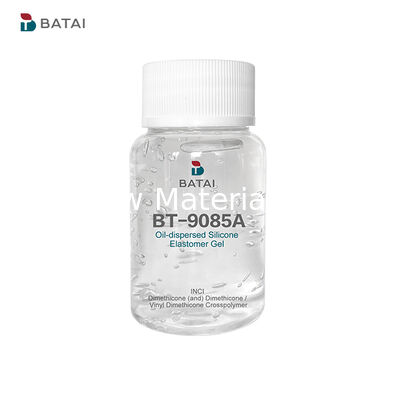 Gel elastómero de silicona libre de D5 con acabado mate, fórmula no volátil y efecto difuminador de enfoque suave para barro labial