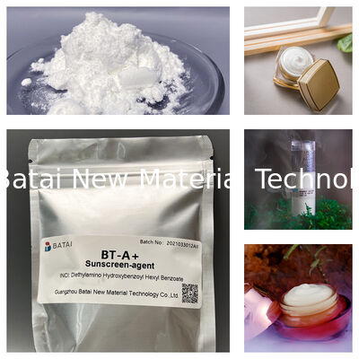 Absorbedores UVA solubles en aceite del agente DHHB de la protección solar de BT-A+ en crema solar de alta protección