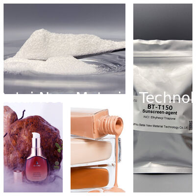 BT-T150 UVB Agente de protección solar Absorbente ultravioleta Ethylhexyl Triazone Protección UV con SPF 50 PA +++