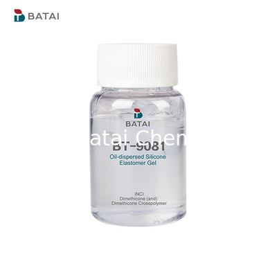 No aditivo Siloxano cíclico tipo TDS COA BT-9081 Gel transparente o translúcido / Protector solar / crosspolímero de dimeticona
